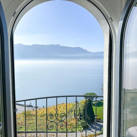 Room With 360° View Overlooking Lake Geneva And Alps Puidoux المظهر الخارجي الصورة