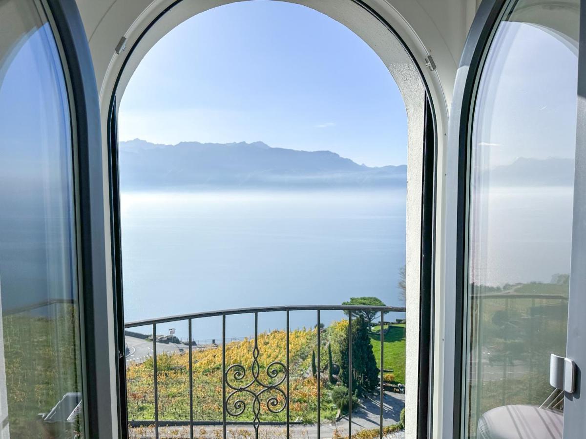 Room With 360° View Overlooking Lake Geneva And Alps Puidoux المظهر الخارجي الصورة