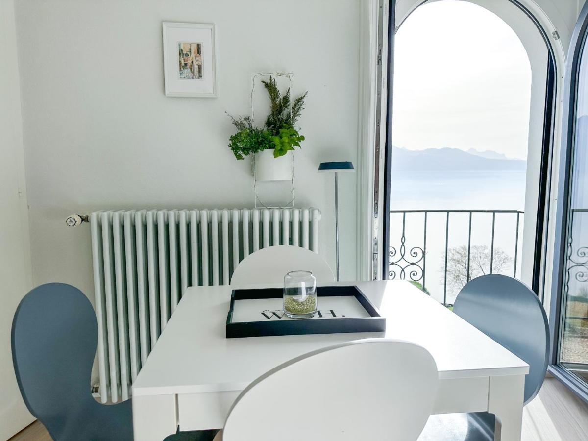 Room With 360° View Overlooking Lake Geneva And Alps Puidoux المظهر الخارجي الصورة